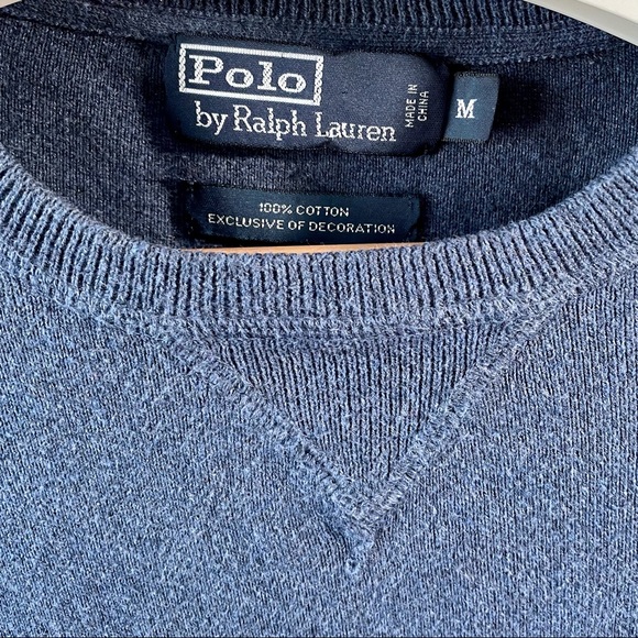 Polo by Ralph Lauren Navy Blue Sweat Shirt / Sweater - Picture 2 of 4